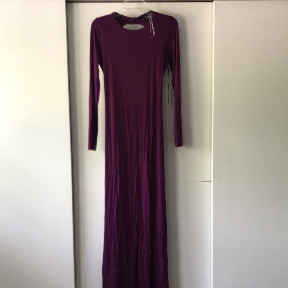 Lulus maxi dress L A6